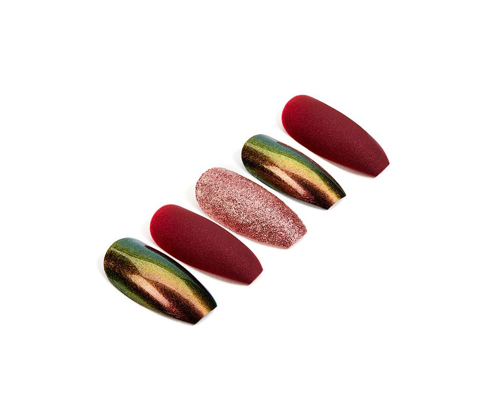 Ardell Nail Addict Red Cateye (Premium)