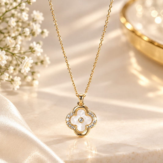 Four Leaf Clover Necklace Pendant