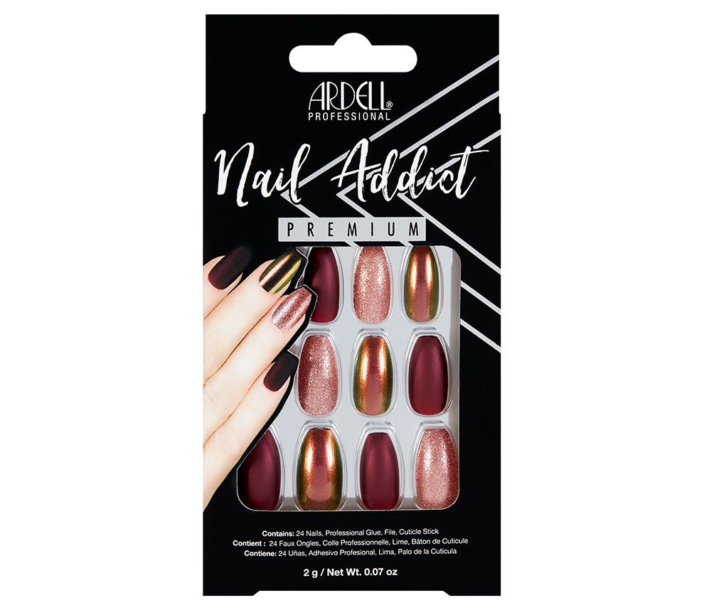 Ardell Nail Addict Red Cateye (Premium)