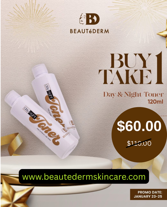 Buy1 Get1 Free - Day & Night Toner 120ml