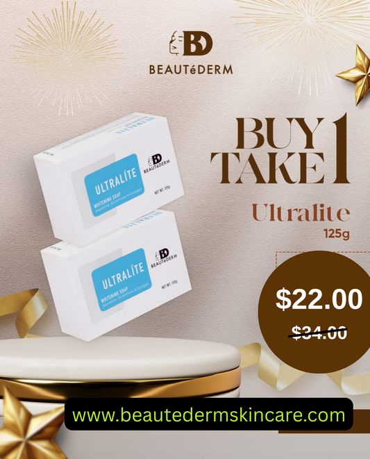 Buy1 Get1 Free -Ultralite Whitening Soap 125g