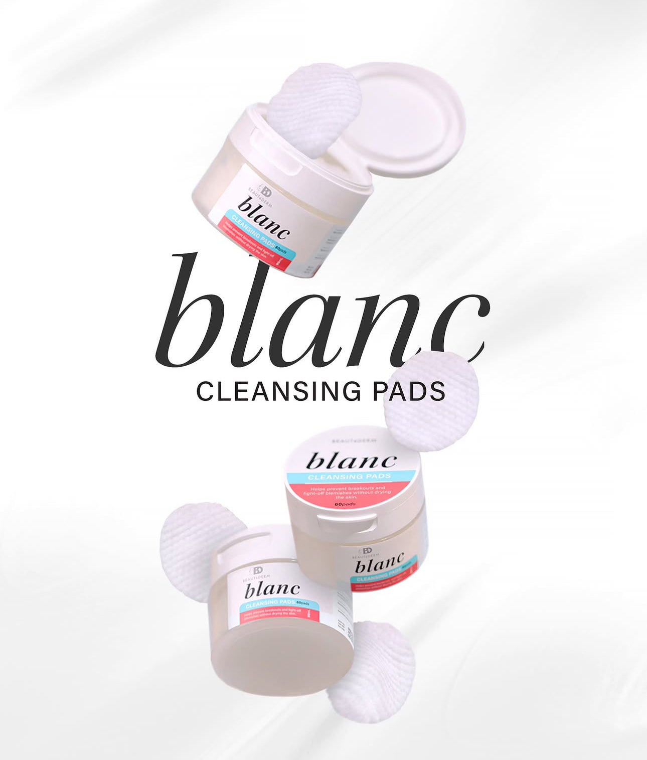 Beautederm Blanc Cleansing Pads (60pads)