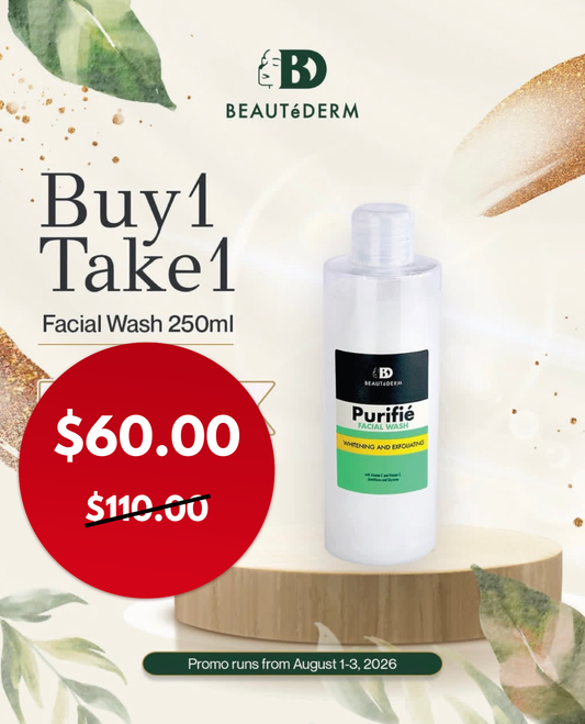 BUY1 GET1 FREE- Purifie Facial Wash Refill 250ml