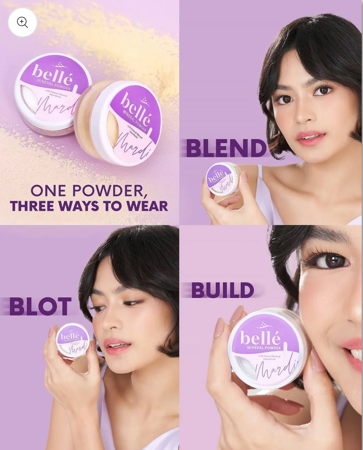 Belle Mineral Powder by beautederm