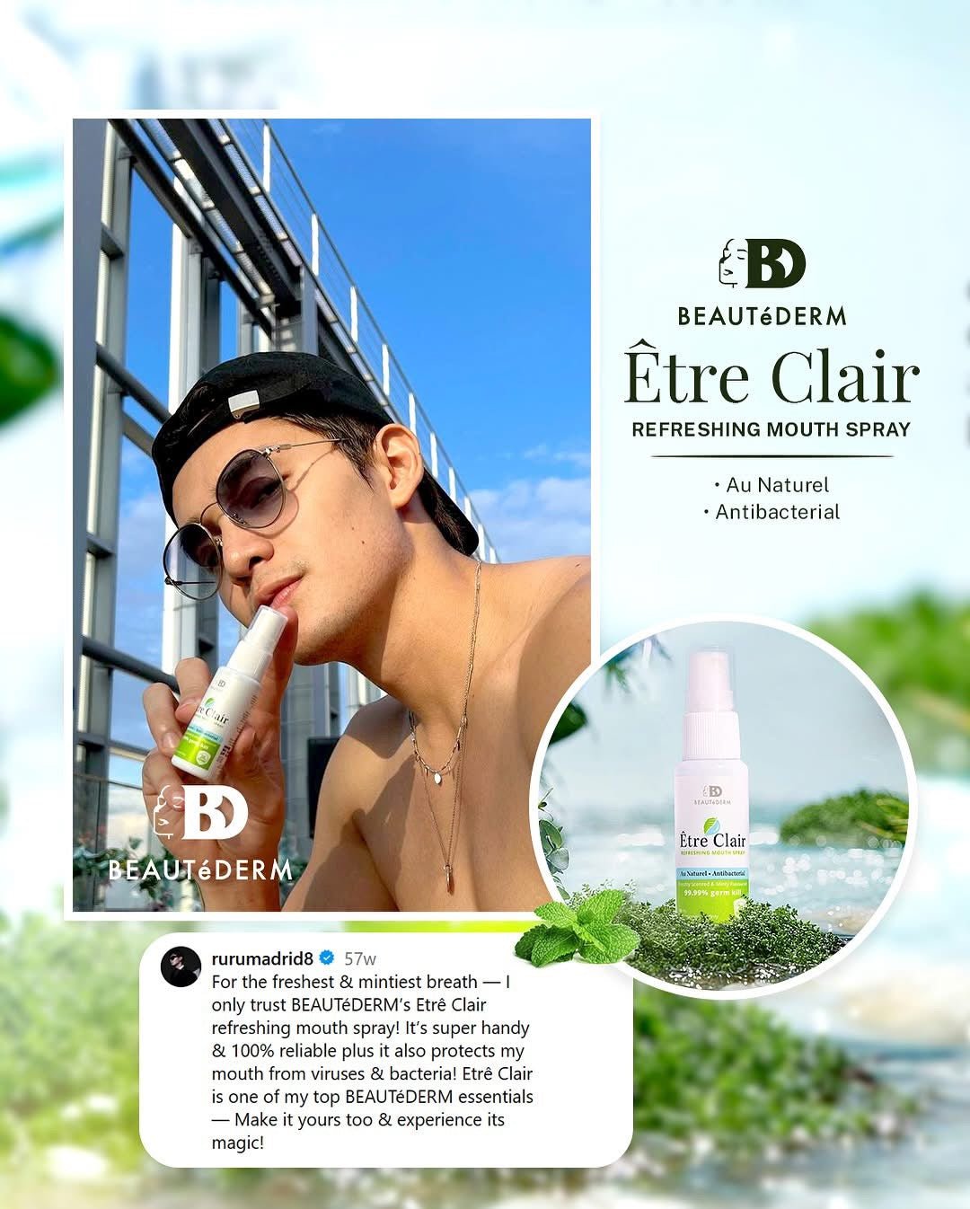 Etre Clair Refreshing Mouth Spray (30ml)