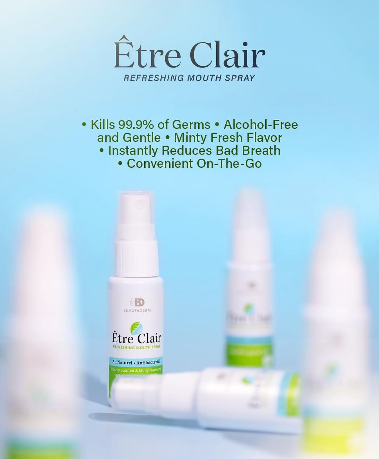 beautederm canada- Etre Clair Refreshing Mouth Spray (30ml)