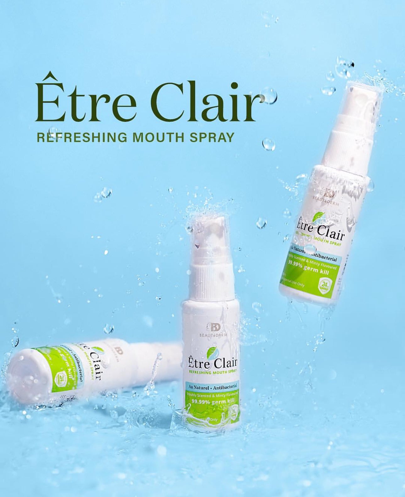 Beautederm Etre Clair Refreshing Mouth Spray (30ml)