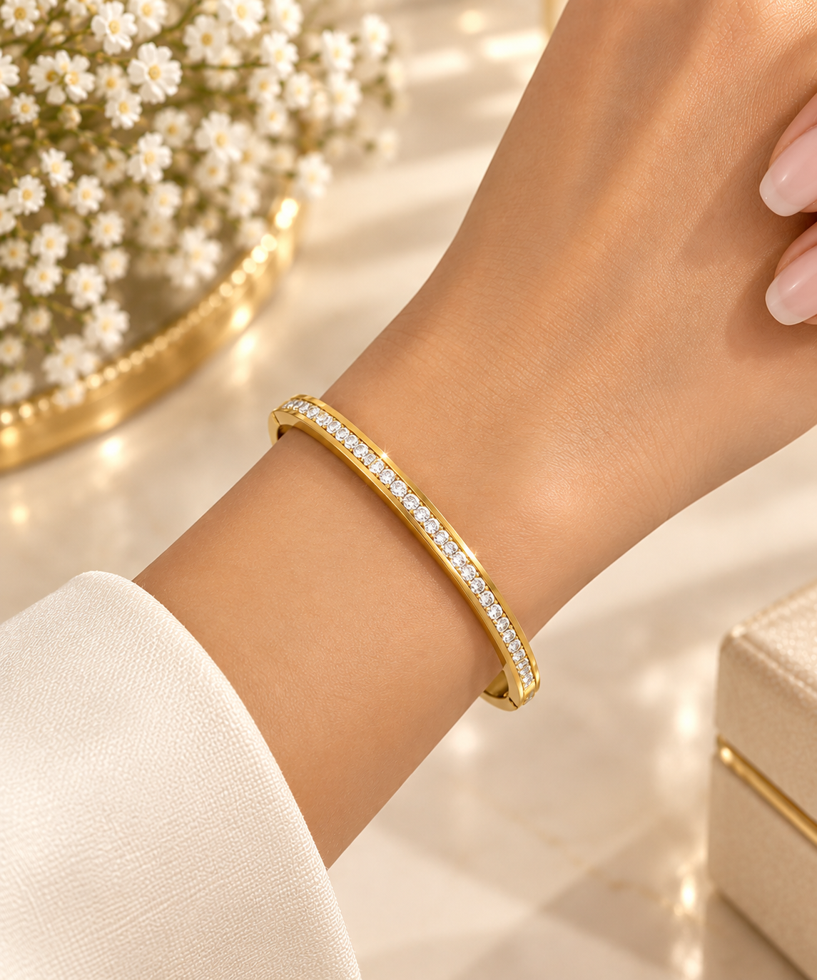 Premium Zircon Bangle