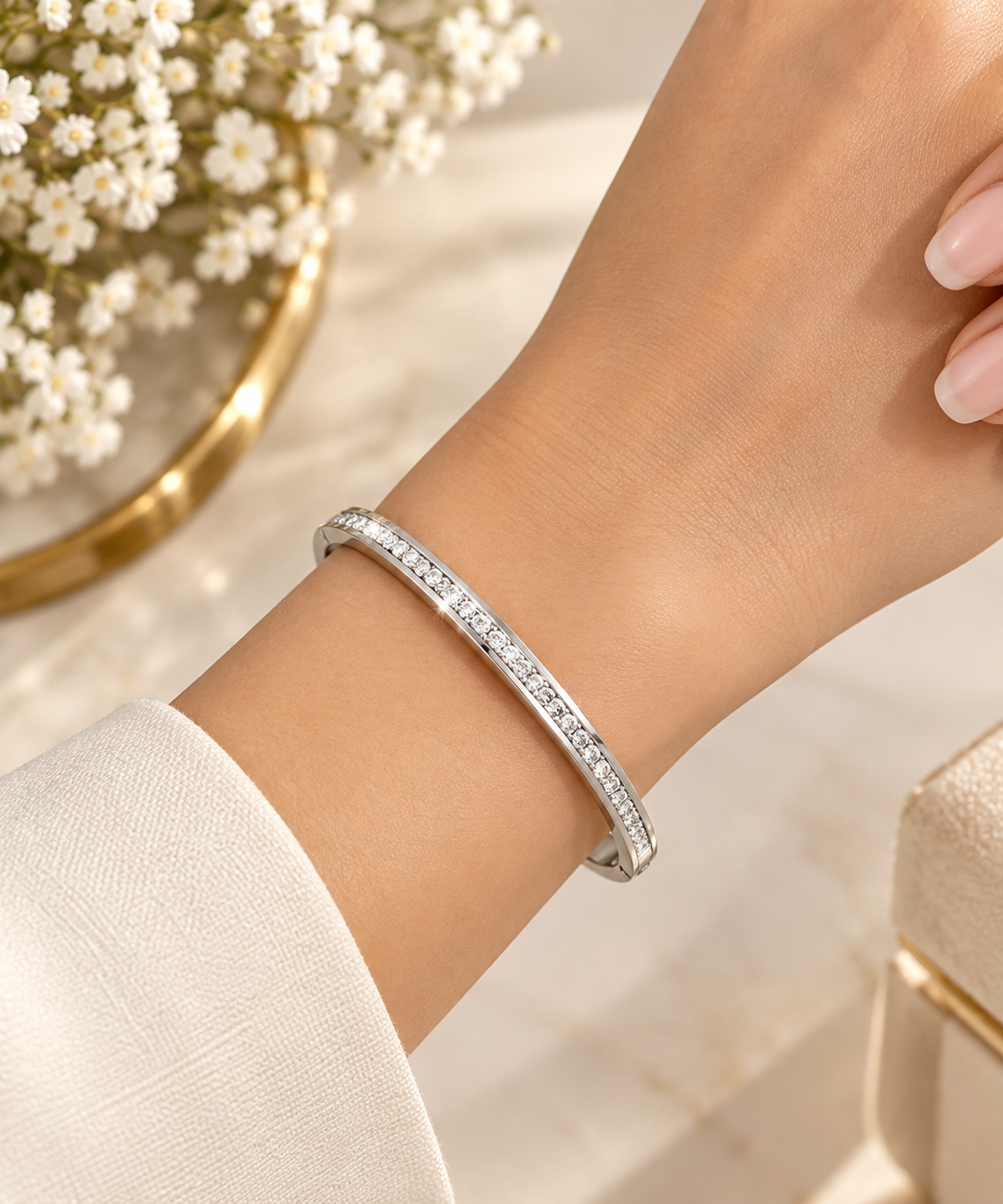 Premium Zircon Bangle