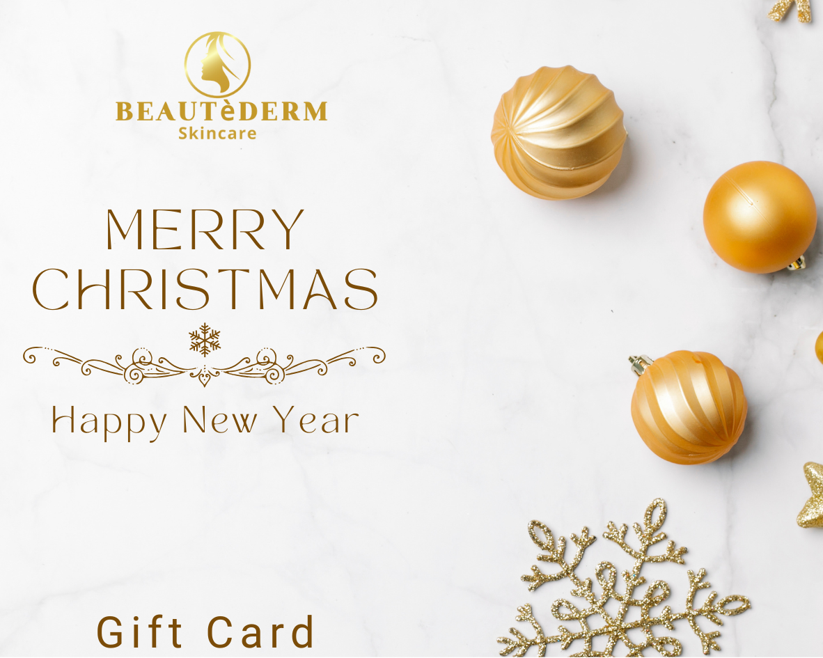 CHRISTMAS GIFT CARD | Beautederm Skincare