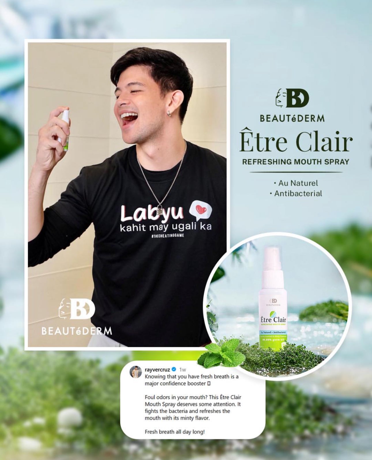 Etre Clair Refreshing Mouth Spray (30ml)