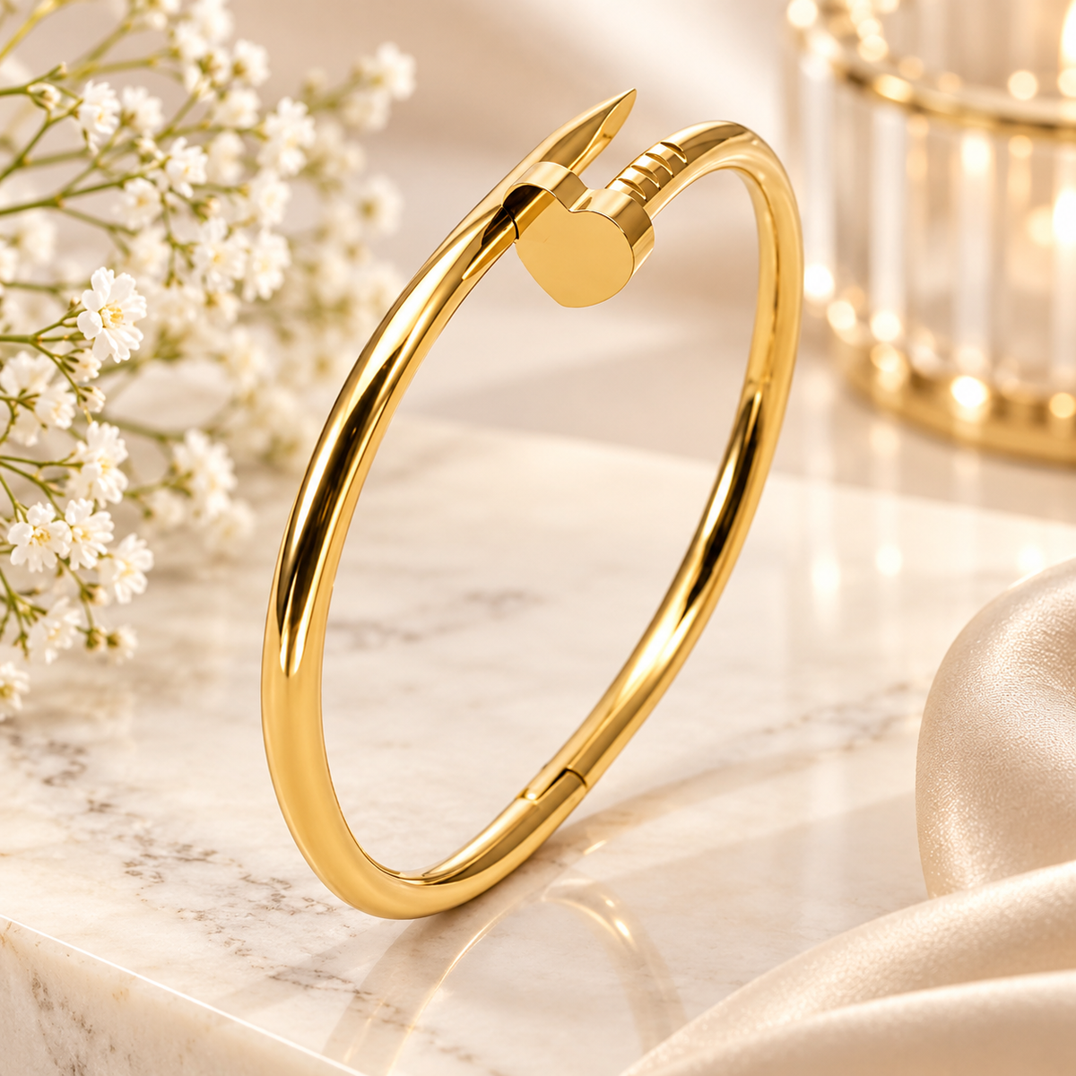Nail Classic Bangle Bracelet