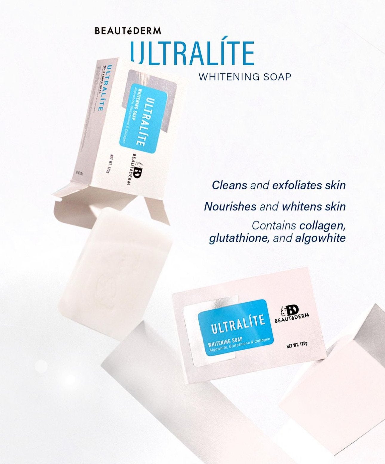 Ultralite Whitening Soap 125g