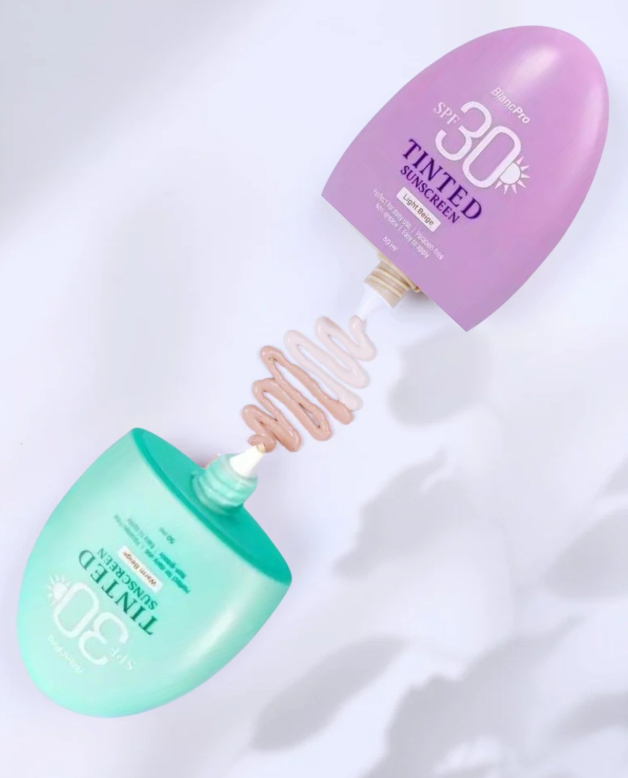 Beautederm blancpro Tinted Sunscreen 50ml SPF 30- 2 shades light beige and warm beige 