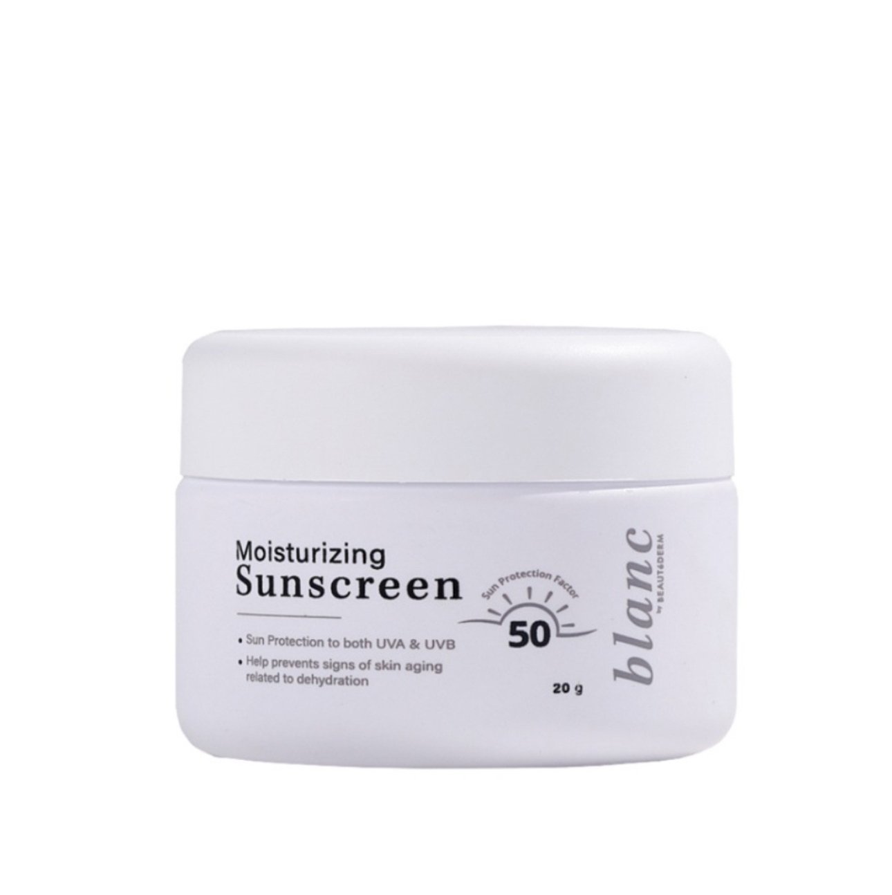 Blanc Moisturizing Sunscreen 20g (Regular Size)