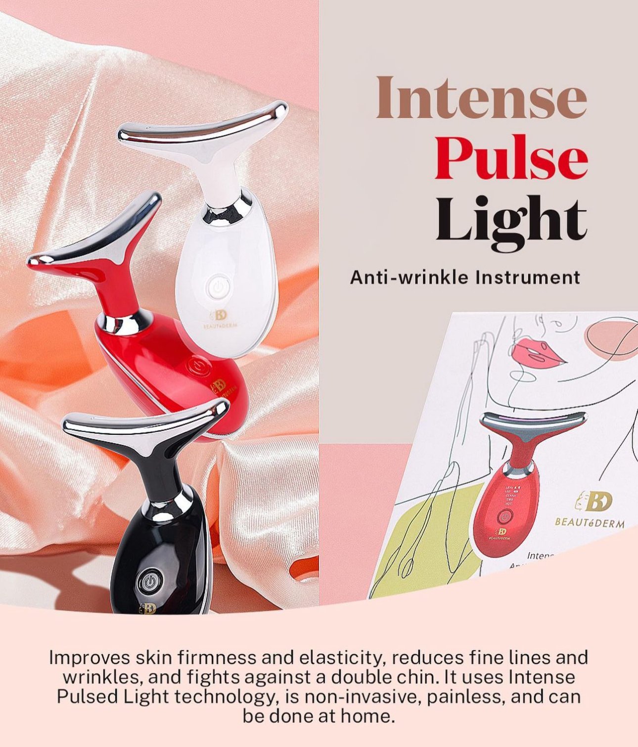 Beautederm Intense Pulsed Light (IPL) Anti-Wrinkle Instrument